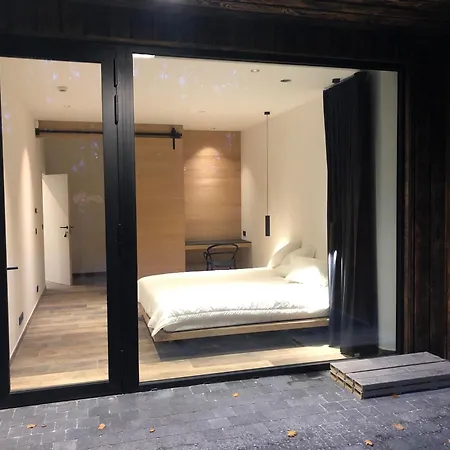롯지 Avec Piscine Sauna Jacuzzi